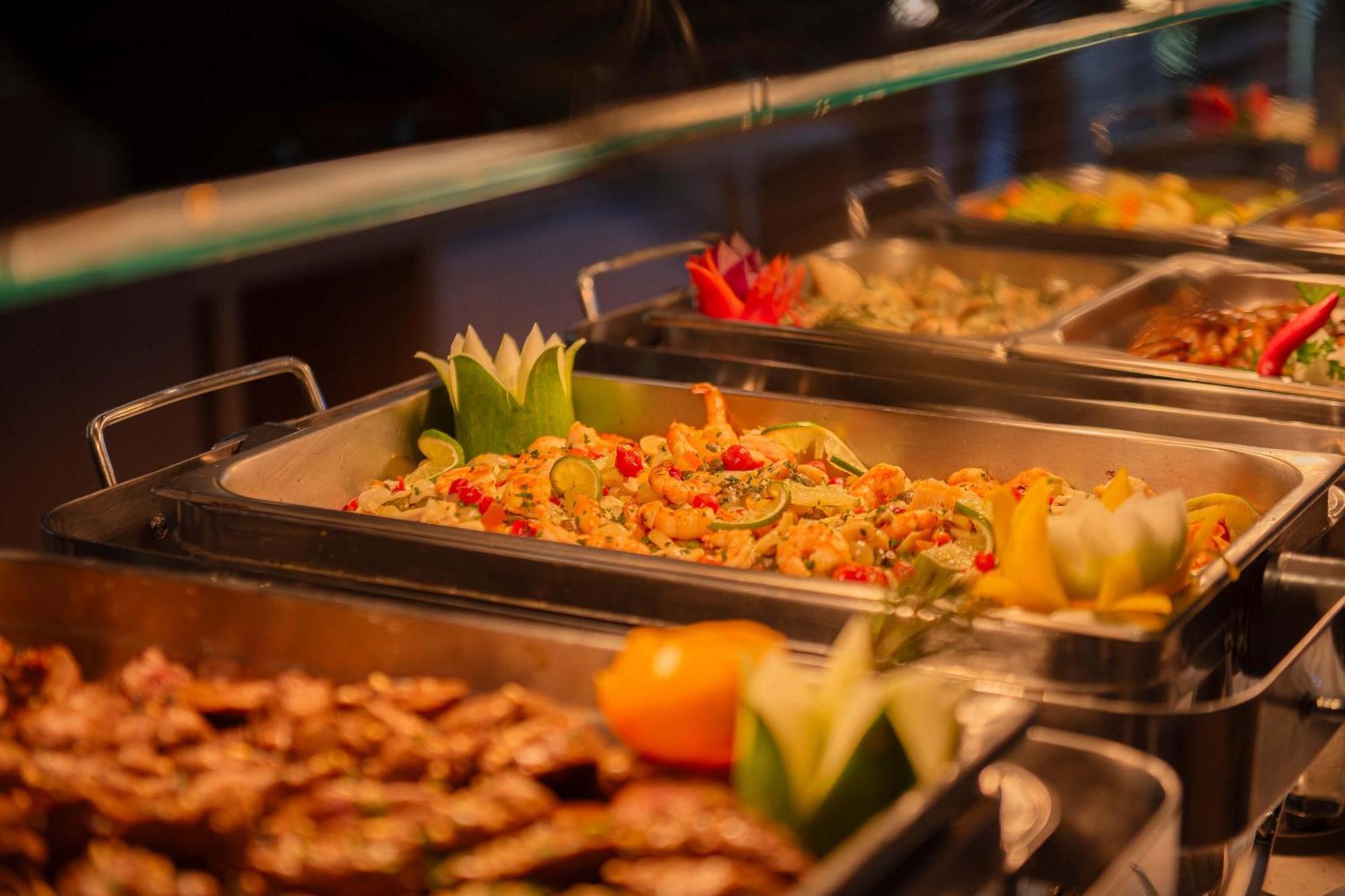 Hotel Deville Prime Salvador Exteriér fotografie A chafing dish